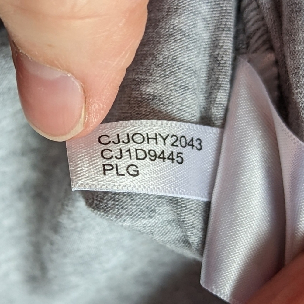 NWT Calvin Klein Grey Shirt Dress Size M - Picture 6 of 7
